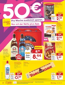 Erdinger im aktuellen Netto Marken-Discount Prospekt (Erfurt) Erdinger im Netto Marken-Discount Prospekt "Aktuelle Angebote" mit 59 Seiten (Erfurt)