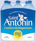 Eau minérale naturelle sans nitrates - SAINT ANTONIN en promo chez Intermarché Bordeaux à 1,74 €