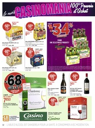 Prix et réduction Desperados dans le prospectus Casino Supermarchés en cours Offre Desperados dans le catalogue Casino Supermarchés du moment à la page 32