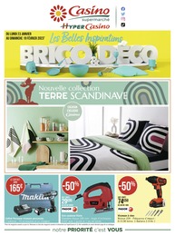 Casino Supermarchés Catalogue "Les Belles Inspirations Brico & Déco", 12 pages, Castres, 23/01/2023 - 19/02/2023 Casino Supermarchés Catalogue "Les Belles Inspirations Brico & Déco", 12 pages, Castres, 23/01/2023 - 19/02/2023