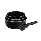 Aktuelles BERGNER Topfset Click & cook black Angebot bei POCO in Köln ab 24,99 €