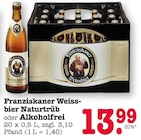 Weissbier Naturtrüb oder Alkoholfrei Angebote von Franziskaner bei E center Frankenthal für 13,99 €