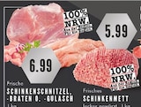 Schinkenschnitzel, -Braten o. -Gulasch bei E center im Essen Prospekt für 5,99 €