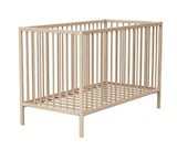 Lit bébé bois à barreaux - WEBABY en promo chez Carrefour Joué-lès-Tours à 87,90 €