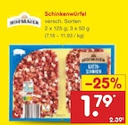 Netto Marken-Discount Risum-Lindholm - Schinkenwürfel Angebot im Prospekt Schinkenwürfel bei Netto Marken-Discount im Risum-Lindholm Prospekt für 1,79 €