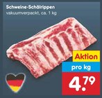Schweine-Schälrippen Angebote bei Netto Marken-Discount Dresden für 4,79 €
