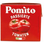 Tomaten im REWE Prospekt Passierte Tomaten von Pomito im aktuellen REWE Prospekt für 0,99 €