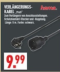 Verlängerungskabel Profi im Angebot bei Marktkauf in Wuppertal Verlängerungskabel Profi Angebote von hama bei Marktkauf Wuppertal für 9,99 €