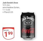 Dose im Angebot bei GLOBUS in Freudenberg Dose Angebote von Jack Daniel's bei GLOBUS Freudenberg für 1,99 €