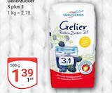 Gelierzucker 3 plus 1 bei GLOBUS im Prospekt "" für 1,39 €