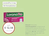 LoranoPro 5 mg von Hexal im aktuellen LINDA Partnerapotheke Prospekt für 12,58 €