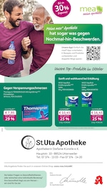 mea - meine apotheke Apotheken Prospekt der aktuellen Woche mit 4 Seiten, gültig von 01.10.2026 bis 31.10.2026, in Uttenweiler und Umgebung Aktueller mea - meine apotheke Apotheken Prospekt in Uttenweiler und Umgebung, "Unsere September-Angebote" mit 4 Seiten, 01.10.2026 - 31.10.2026