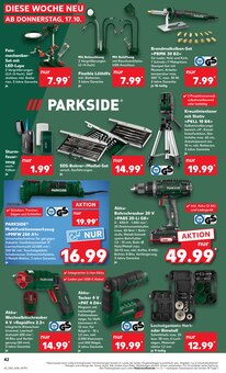 Bohrmaschine im Kaufland Prospekt "Aktuelle Angebote" mit 56 Seiten (Aachen)