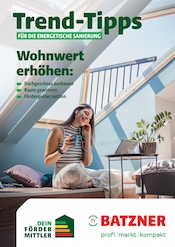 Computer im Batzner Baustoffe Prospekt in Bamberg Aktueller Batzner Baustoffe Prospekt mit Computer, "Trend-Tipps für die energetische Sanierung", Seite 1