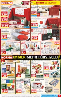 Weihnachtsbaum im Norma Prospekt "Mehr fürs Geld" mit 16 Seiten (Aschaffenburg)