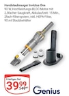 Aktuelles Handstaubsauger Invictus One Angebot bei GLOBUS in Bochum ab 39,99 €