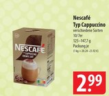 Typ Cappuccino Angebote von Nescafé bei famila Nordost Falkensee für 2,99 €