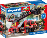 CAMION DE POMPIERS AVEC GRANDE ÉCHELLE - PLAYMOBIL - Auchan Hypermarché à Montpellier CAMION DE POMPIERS AVEC GRANDE ÉCHELLE - PLAYMOBIL en promo chez Auchan Hypermarché Montpellier à 69,90 €