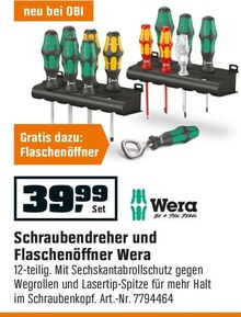 Schraubendreher und Flaschenöffner bei OBI in Gummersbach Schraubendreher und Flaschenöffner im Angebot bei OBI Gummersbach für 39,99 €