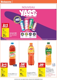 Prix et réduction Lipton dans le prospectus Carrefour en cours Offre Lipton dans le catalogue Carrefour du moment à la page 36