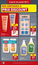 Savon Angebote im Prospekt "ARRIVAGES FESTIFS À PRIX DISCOUNT." von Aldi Savon Angebote im Prospekt "ARRIVAGES FESTIFS À PRIX DISCOUNT." von Aldi auf Seite 20