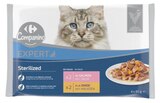 Effilés en sauce pour chats à Carrefour dans Pleurs