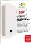 Chauffe-eau électrique plat horizontal/vertical TOYAKO - Sauter en promo chez Weldom Nice à 369,00 €