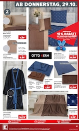 Kaufland Bademantel im Prospekt 