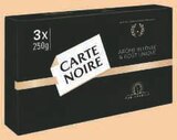 CAFE MOULU - CARTE NOIRE en promo à 7,97 € chez Super U CAFE MOULU - CARTE NOIRE dans le catalogue Super U