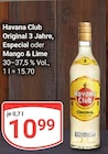 Aktuelle Havana Club Angebote bei GLOBUS in Wetzlar Aktuelles Original 3 Jahre, Especial oder Mango & Lime Angebot bei GLOBUS in Wetzlar ab 10,99 €