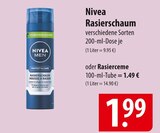 Nivea Rasierschaum oder Rasierceme im Angebot bei famila Nordost in Gifhorn Nivea Rasierschaum oder Rasierceme Angebote bei famila Nordost Gifhorn für 1,49 €