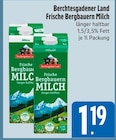 E xpress Rottach-Egern - Frische Bergbauern Milch 1,5% Fett Angebot im Prospekt Frische Bergbauern Milch 1,5% Fett bei E xpress im Rottach-Egern Prospekt für 1,19 €