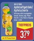 Apfelsaftgetränk/Apfelschorle von Rio D'Oro im aktuellen ALDI Nord Prospekt