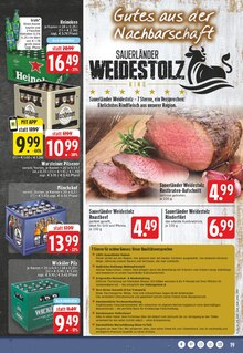 Bier im EDEKA Prospekt "Aktuelle Angebote" mit 24 Seiten (Soest)