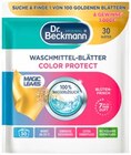 Waschmittel-Blätter Color Protect Angebote von Dr. Beckmann bei REWE Braunschweig für 3,49 €