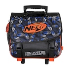 Cartable à roulettes Nerf - 38 cm - 2 compartiments - Noir - Kid'Abord - Kid'Abord dans le catalogue Bureau Vallée