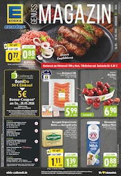 Bratwurst im E center Prospekt in Mülheim Aktueller E center Prospekt mit Bratwurst, "Aktuelle Angebote", Seite 1