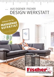 Aktueller Polstermöbel Fischer Prospekt, "AUS EIGENER DESIGN WERKSTATT", mit Angeboten der Woche, gültig von 12.01.2025 bis 12.01.2025