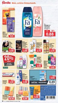 Shampoo Angebot im aktuellen famila Nordwest Prospekt auf Seite 26