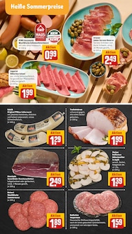 Wurst im aktuellen REWE Prospekt (Recklinghausen) Wurst im REWE Prospekt "Dein Markt" mit 33 Seiten (Recklinghausen)