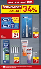 Promos Brosse dans le catalogue "NOS ARRIVAGES DE L'ÉTE JUSQU'À -60% SUR LE 2ÈME" de Aldi à la page 24 Promos Brosse dans le catalogue "NOS ARRIVAGES DE L'ÉTE JUSQU'À -60% SUR LE 2ÈME" de Aldi à la page 24