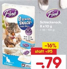Schlecksnack bei Netto Marken-Discount in Gelsenkirchen Schlecksnack im Angebot bei Netto Marken-Discount Gelsenkirchen für 0,79 €