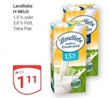 H-Milch 1,5 % Fett bei GLOBUS im Gensingen Prospekt für 1,11 €