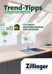 Bauzentrum Zillinger Prospekt "Trend-Tipps FÜR DIE ENERGETISCHE SANIERUNG" für Tittling, 13 Seiten, 18.10.2024 - 27.10.2024