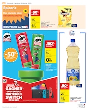 Promos Huile Alimentaire dans le catalogue "Carrefour" de Carrefour à la page 44