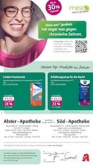 mea - meine apotheke Prospekt Unsere Januar-Angebote mit 4 Seiten