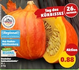Deutscher Hokkaidokürbis im Angebot bei Penny in Nürtingen Deutscher Hokkaidokürbis Angebote von Marktliebe bei Penny Nürtingen für 0,88 €