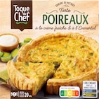 Tarte aux poireaux - Toque du Chef dans le catalogue Lidl