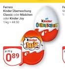 Kinder Überraschung Classic Angebote von Ferrero bei GLOBUS Siegen für 0,89 €