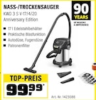 Aktuelles Nass-/Trockensauger Anniversary Edition Angebot bei OBI in Offenbach (Main) ab 99,99 €